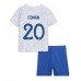 Günstige Frankreich Kingsley Coman #20 Babykleidung Auswärts Fussballtrikot Kinder WM 2022 Kurzarm (+ kurze hosen)